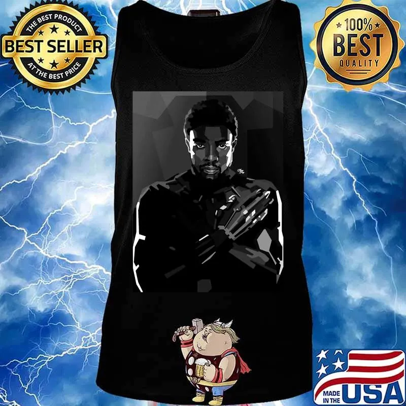 Black panther chadwick Boseman king night s Tank top