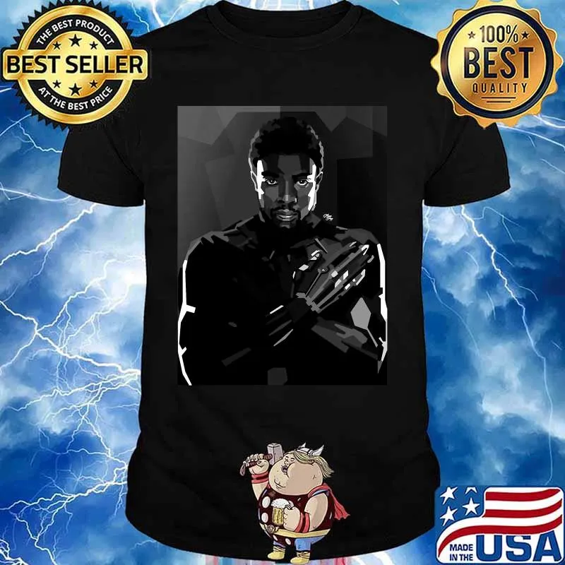 Black panther chadwick Boseman king night shirt