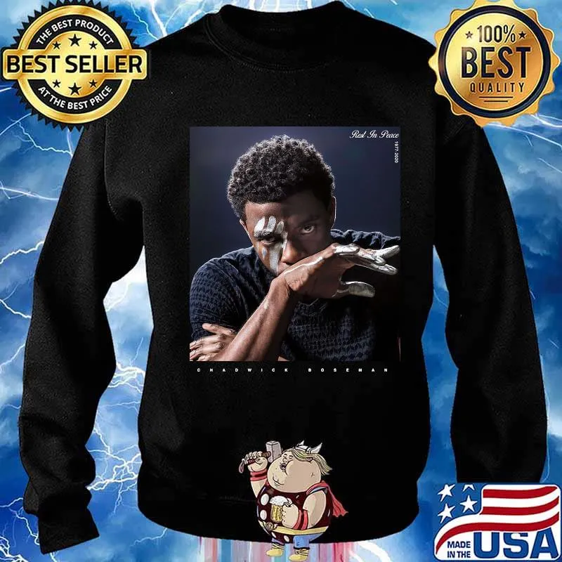 Black panther chadwick Boseman picture s Sweater