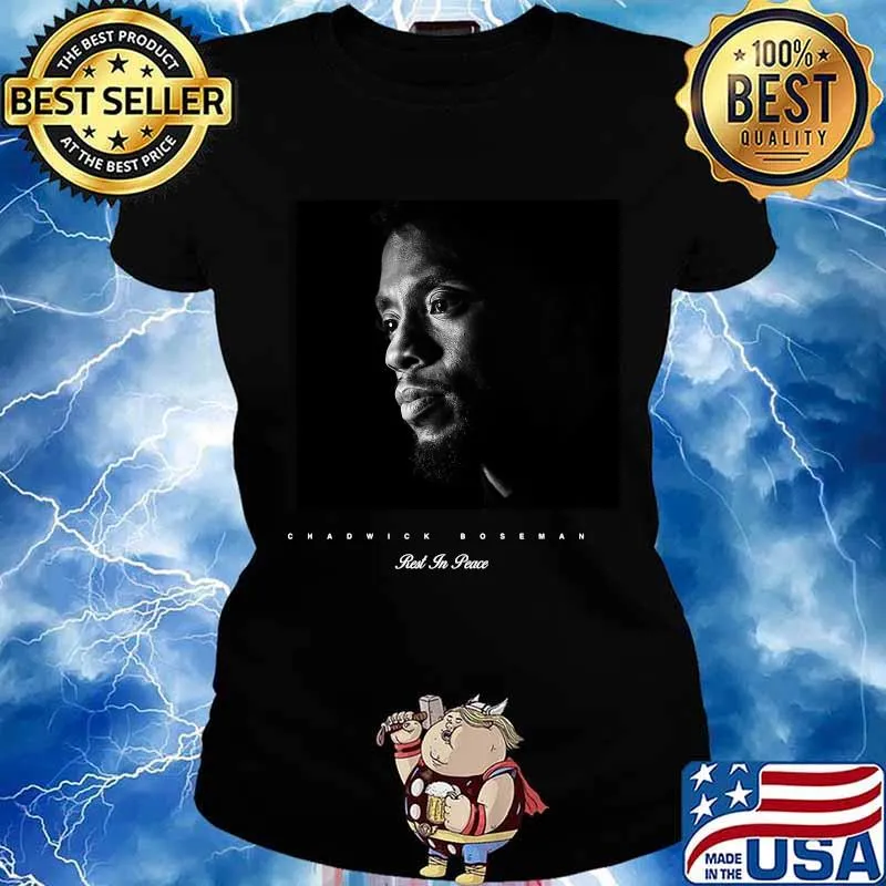 Black panther chadwick Boseman rest in peace 1977 2020 picture s Ladies tee