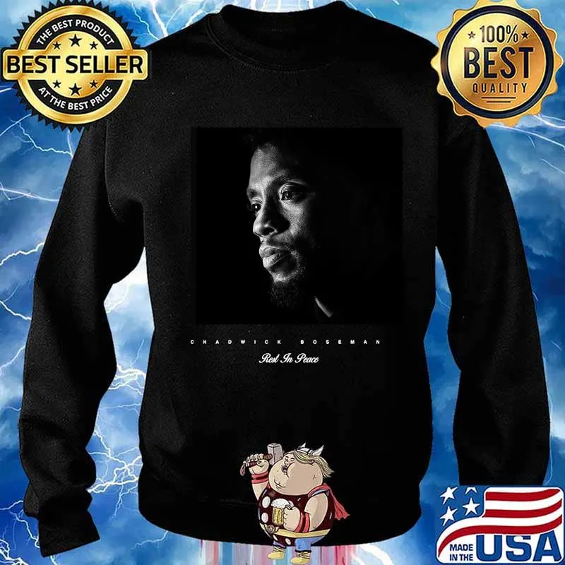 Black panther chadwick Boseman rest in peace 1977 2020 picture s Sweater