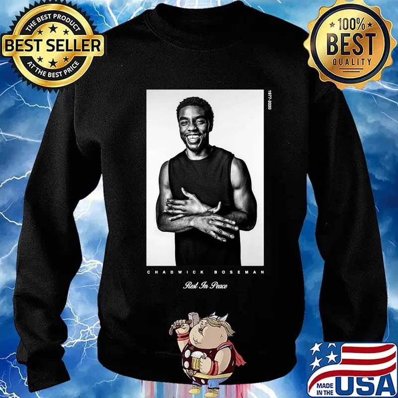 Black panther chadwick Boseman rest in peace 1977 2020 pictures s Sweater