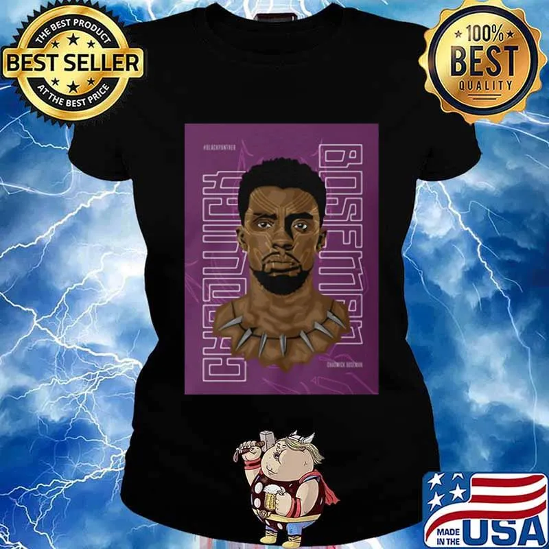 Black panther chadwick Boseman rip actor s Ladies tee