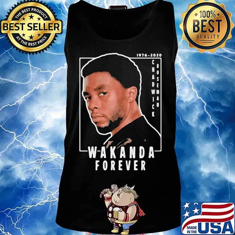 Black panther chadwick Boseman rip actor wakanda forever s Tank top