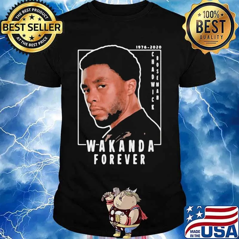 Black panther chadwick Boseman rip actor wakanda forever shirt