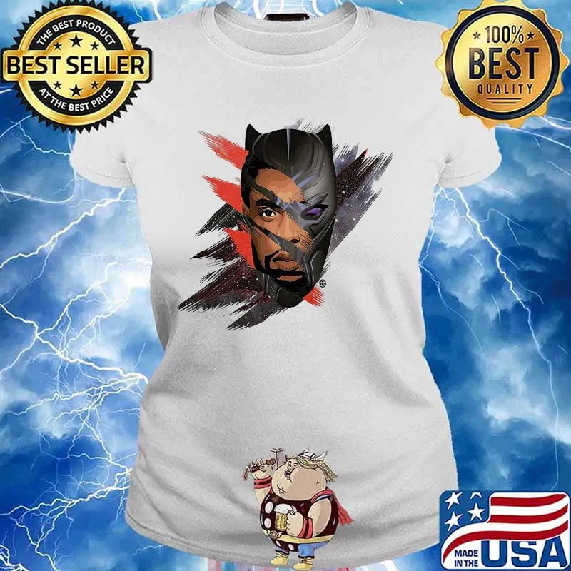 Black panther chadwick rest in peace art s Ladies tee