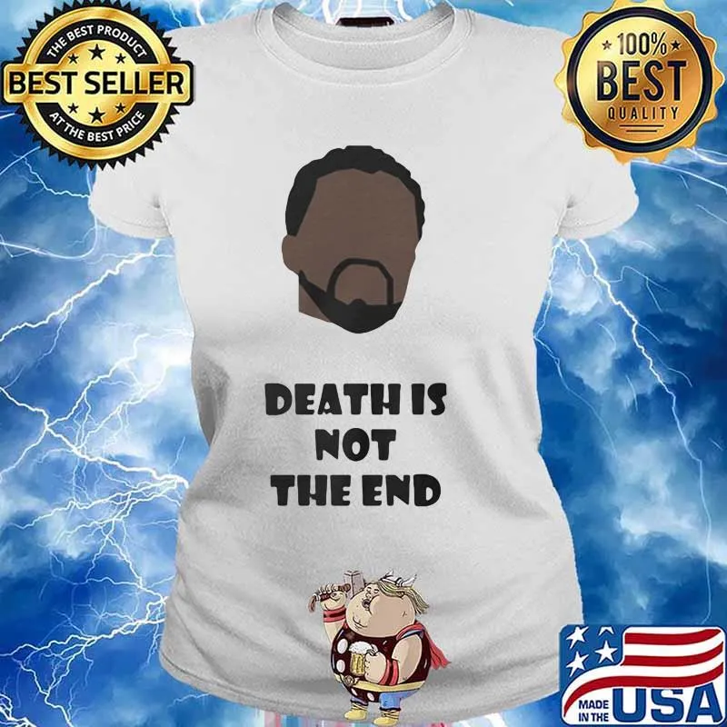 Black panther rip chadwick actor death is not the end s Ladies tee