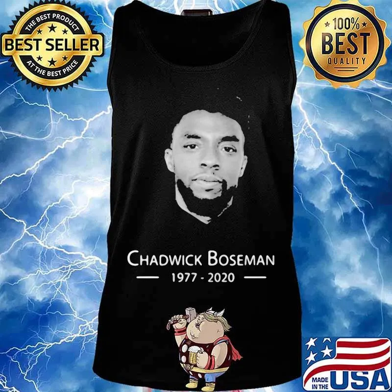 Black panther rip chadwick Boseman actor 1977 2020 s Tank top