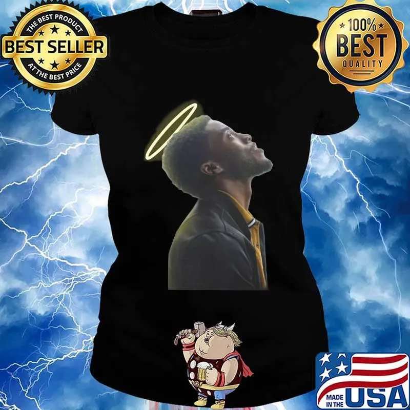 Black panther rip chadwick Boseman angel s Ladies tee