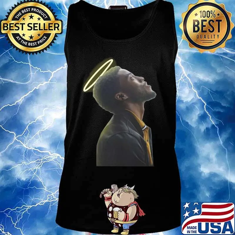 Black panther rip chadwick Boseman angel s Tank top