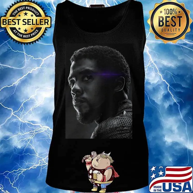 Black panther rip chadwick Boseman picture s Tank top