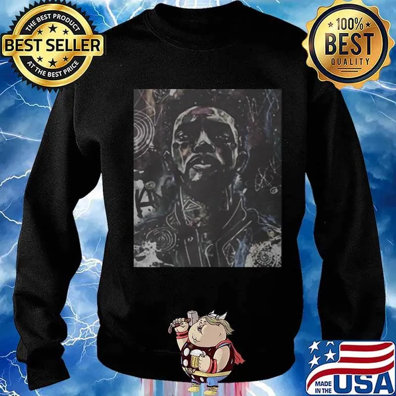 Black panther rip chadwick Boseman rest in power king art s Sweater