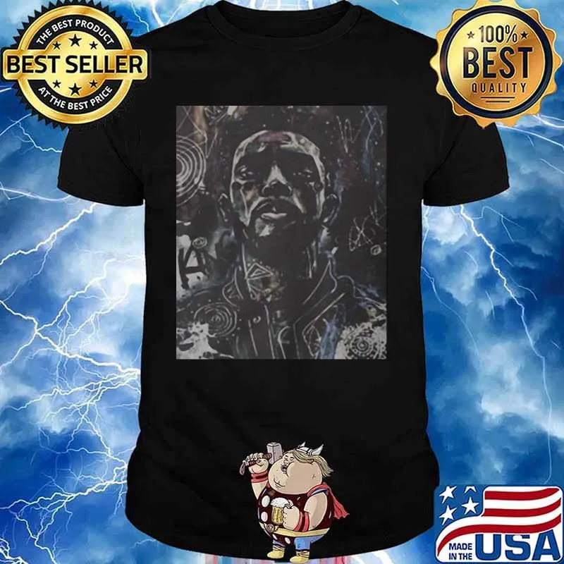 Black panther rip chadwick Boseman rest in power king art shirt