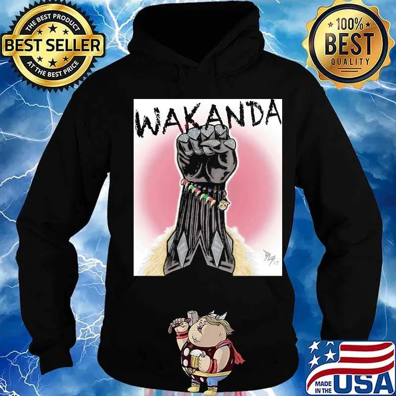 Black panther rip chadwick Boseman wakanda black lives matter s Hoodie