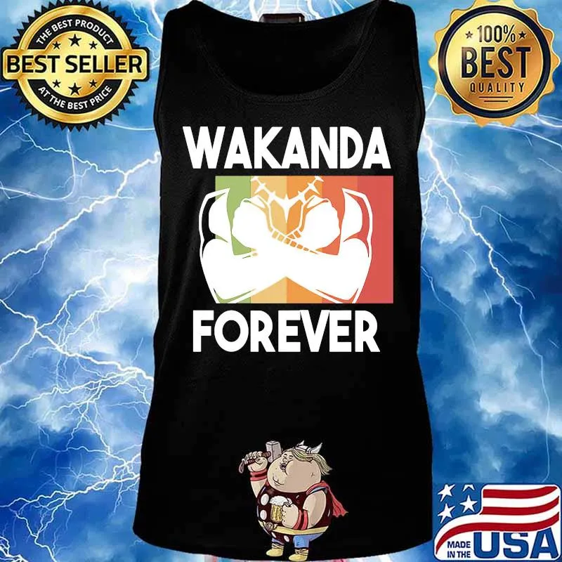 Black panther rip chadwick Boseman wakanda forever vintage retro s Tank top