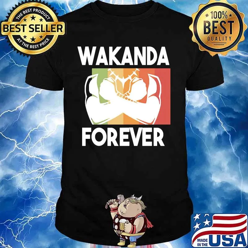 Black panther rip chadwick Boseman wakanda forever vintage retro shirt