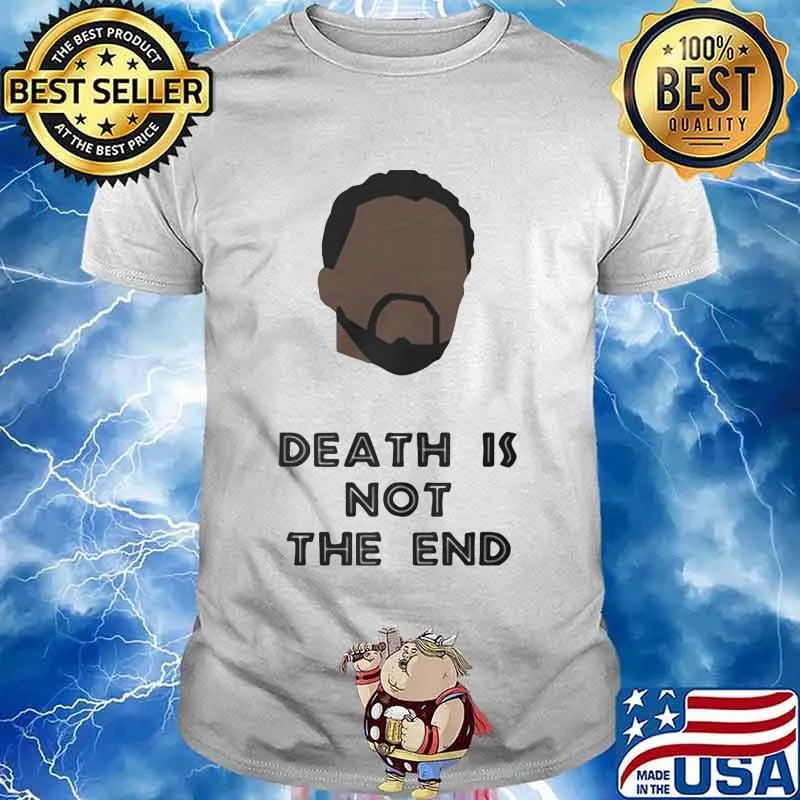 Black panther rip chadwick death is not the end shirt