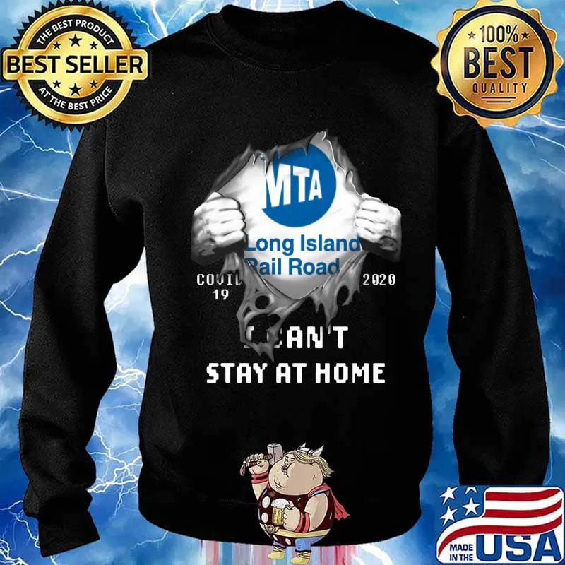 Blood insides long island rail road covid-19 2020 i can't stay at home s Sweater