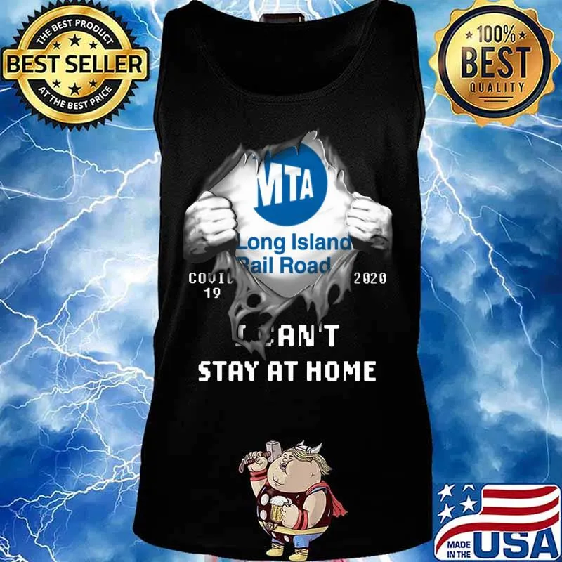Blood insides long island rail road covid-19 2020 i can't stay at home s Tank top