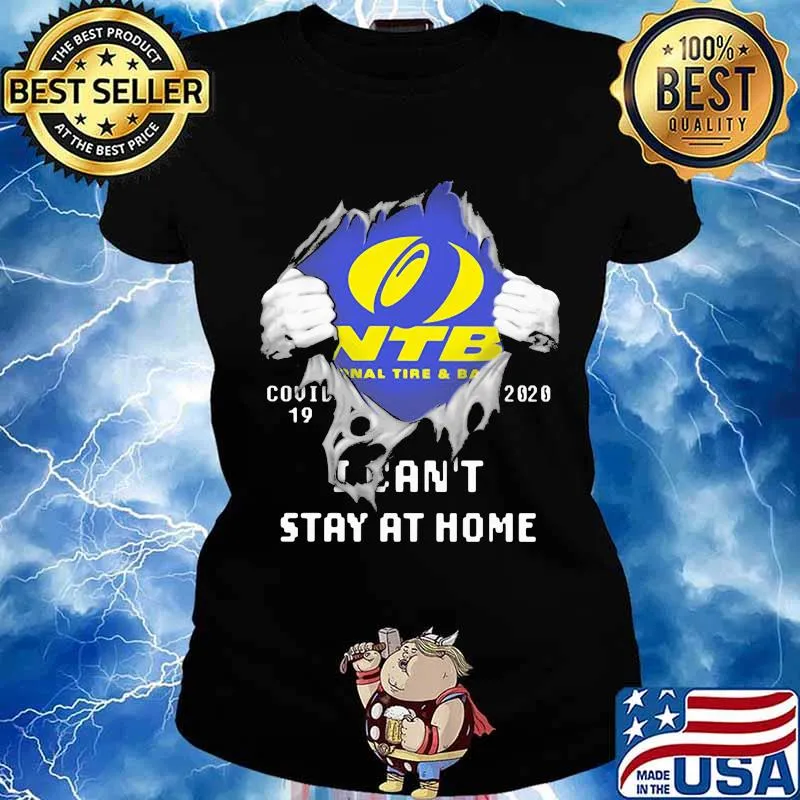 Blood insides ntb national tire and ball covid-19 2020 i can't stay at home s Ladies tee