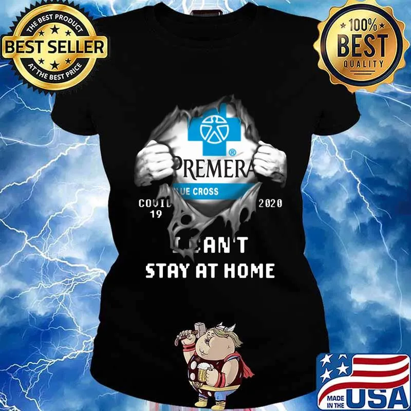 Blood insides premera covid-19 2020 i can't stay at home s Ladies tee
