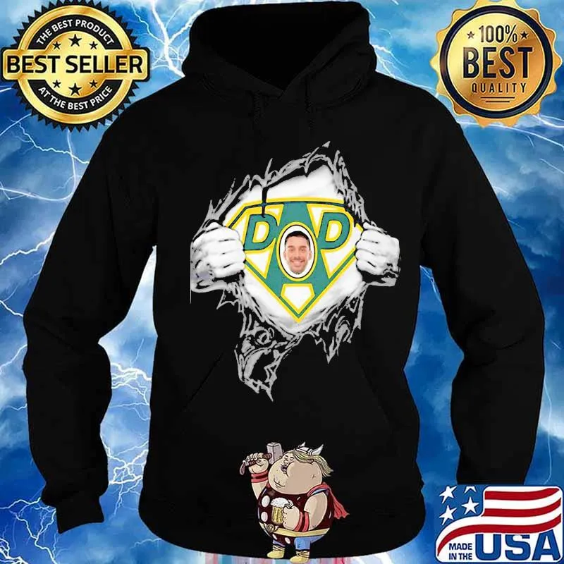 Blood insides superman dad happy father's day s Hoodie