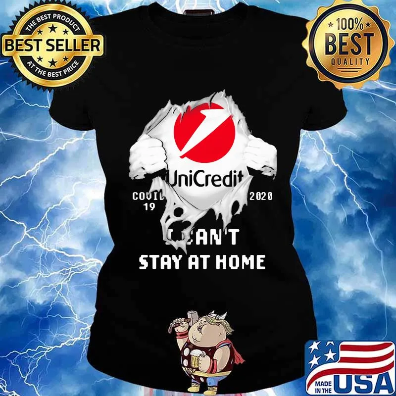 Blood insides unicredit covid-19 2020 i can't stay at home s Ladies tee