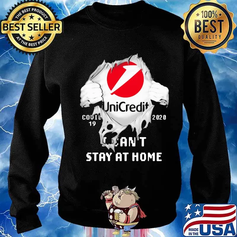 Blood insides unicredit covid-19 2020 i can't stay at home s Sweater