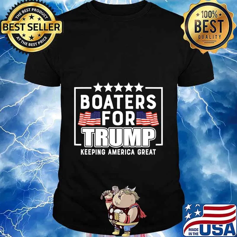 Boaters For Trump 2020 Trump Supporters Boat Parade 2020 T-Shirt