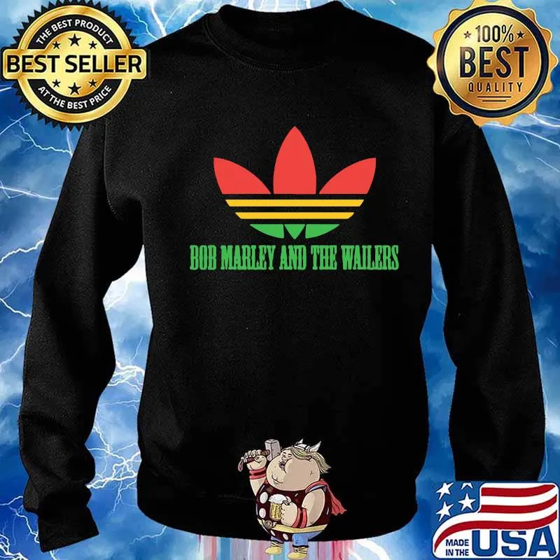 Bob marley and the wailers adidas logo s Sweater