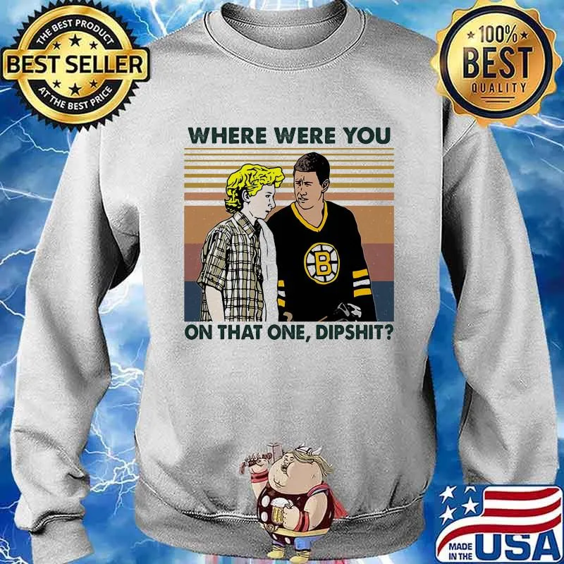 Brad marchand boston bruins where were you on that one diposhit vintage retro s Sweater