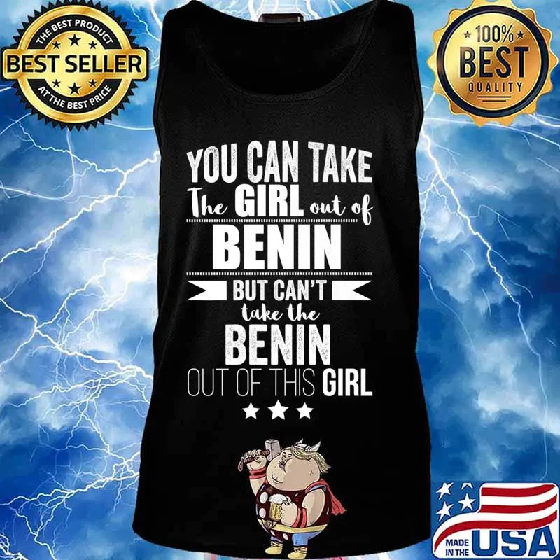 Can take the Girl out of Benin African Pride Proud Beninese Premium T-Shirt Tank top