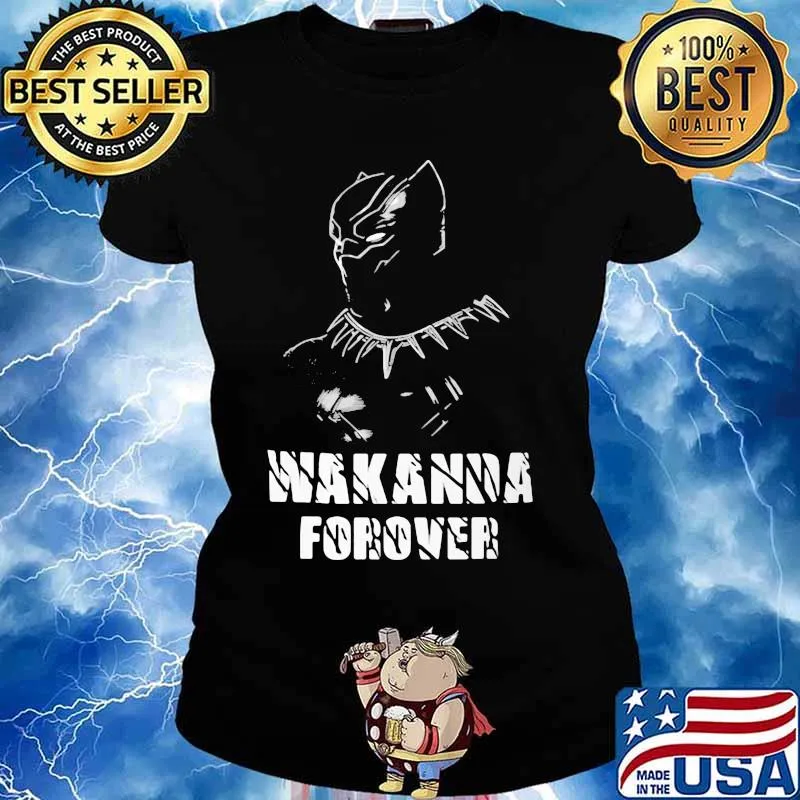 Chadwick black panther wakanda forever s Ladies tee