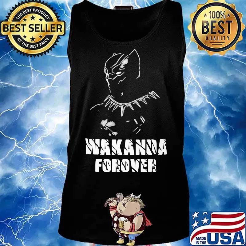 Chadwick black panther wakanda forever s Tank top