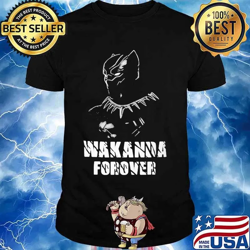Chadwick black panther wakanda forever shirt