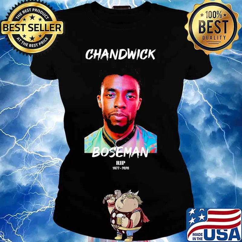 Chadwick cast rip 1977 2020 art s Ladies tee