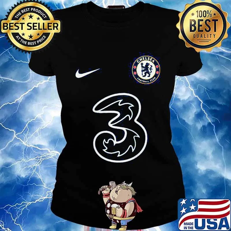 Chelsea football club 3 marcos alonso mendoza s Ladies tee