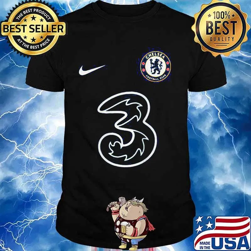 Chelsea football club 3 marcos alonso mendoza shirt