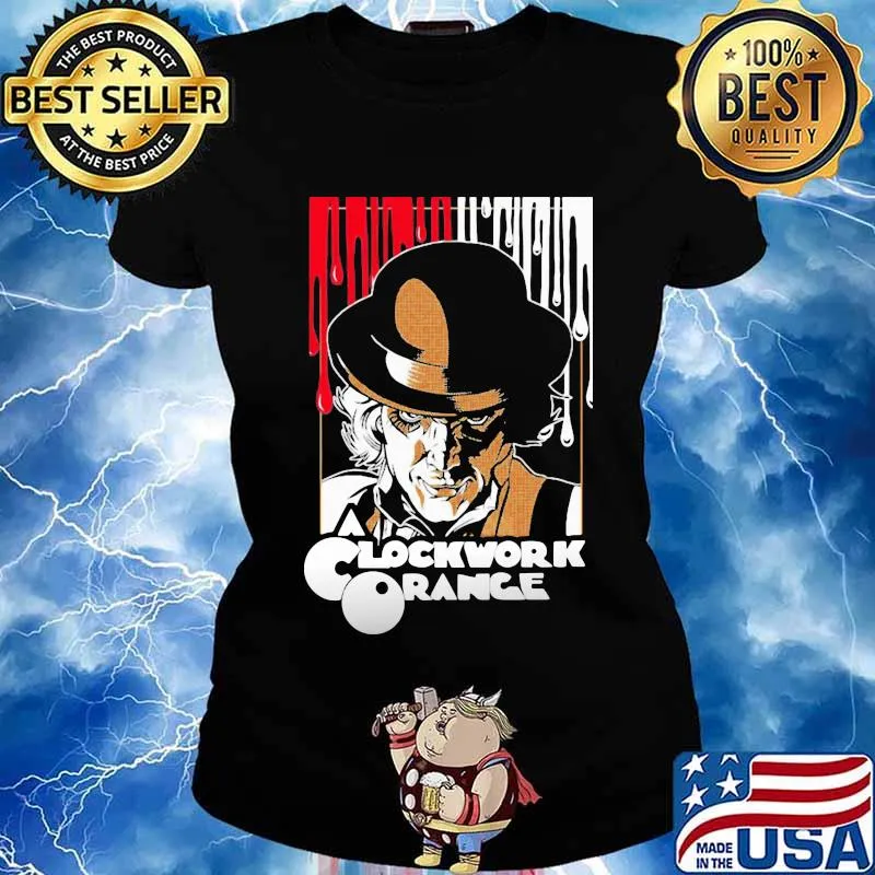 Clockwork orange alex delarge malcolm mcdowell s Ladies tee