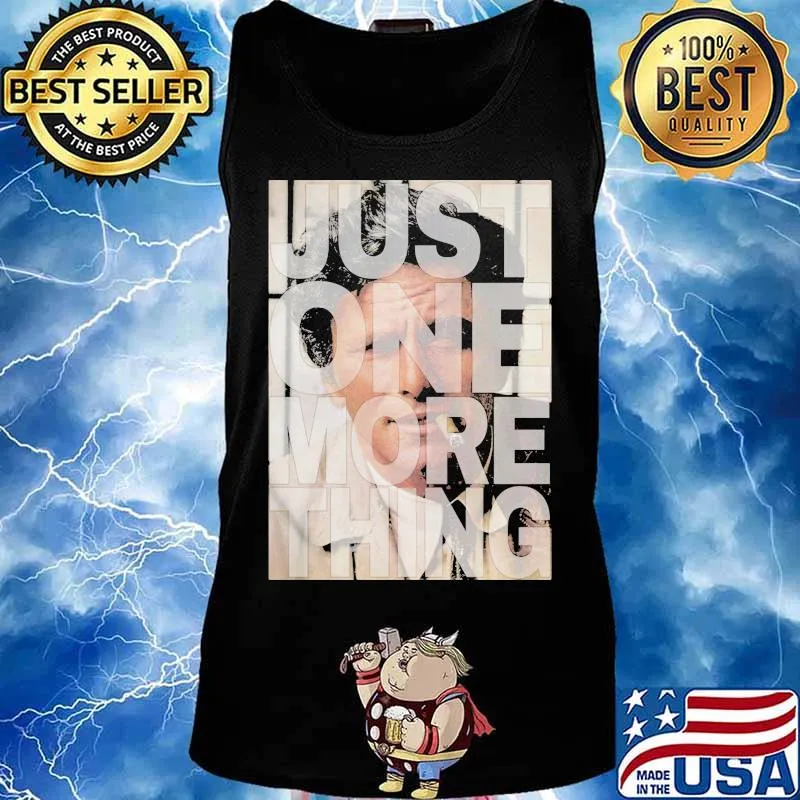 Columbo detective just one more thing s Tank top