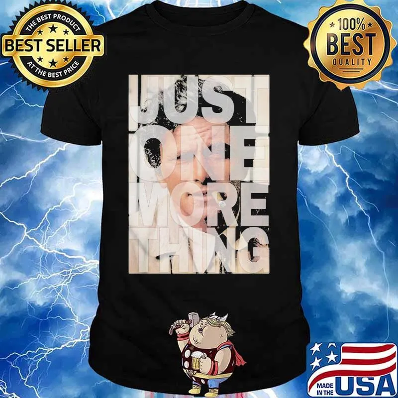 Columbo detective just one more thing shirt