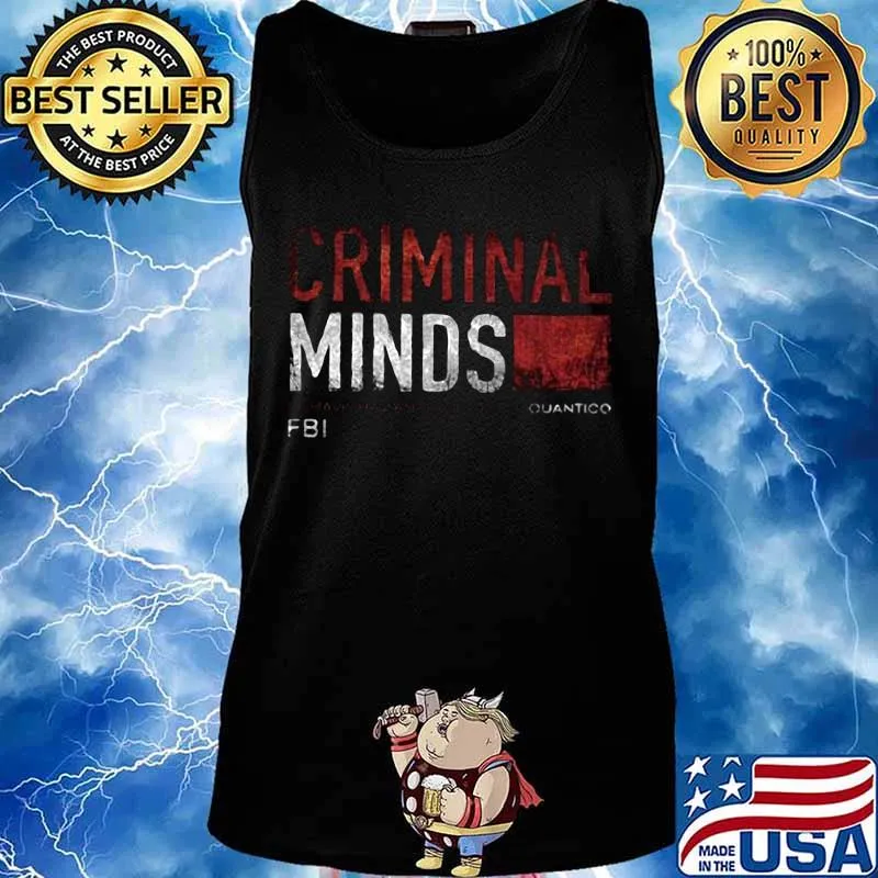 CRIMINAL MINDS SEHAVICRAL ANALYSIS QUANTICO FBI SHIRT Tank top