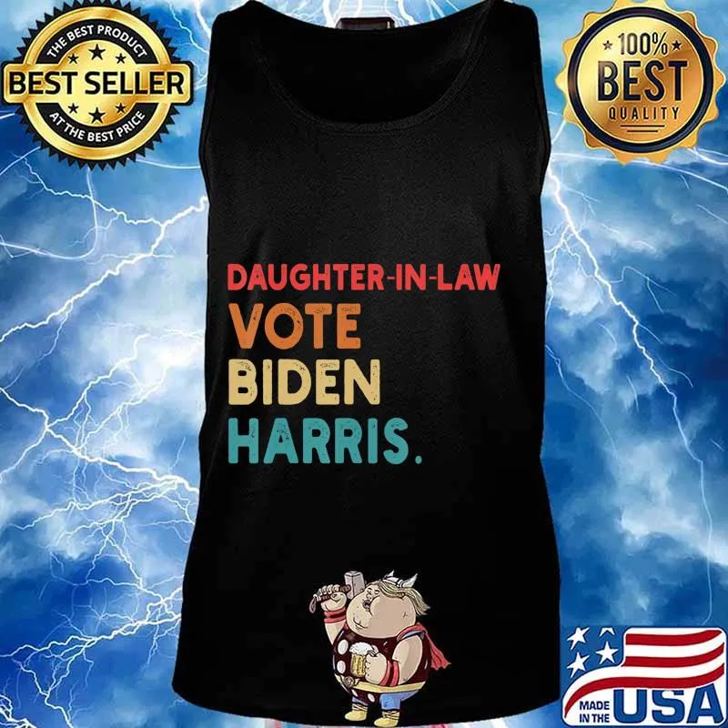 Daughter-in-law Vote Biden Harris Retro Gift T-Shirt Tank top