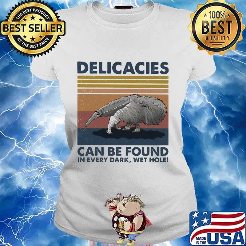 Delicacies can be found in every dark wet hole vintage retro s Ladies tee