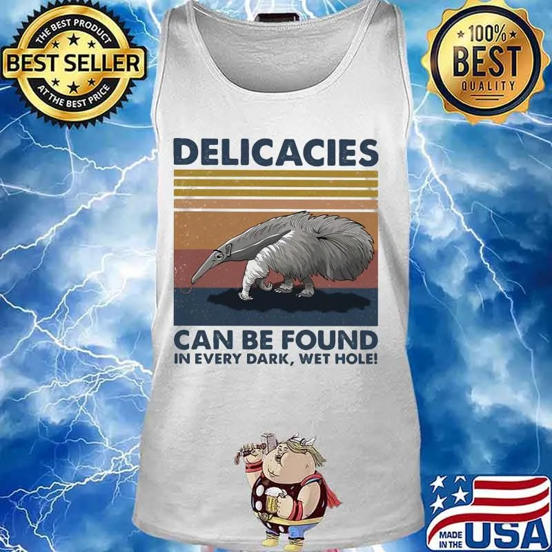 Delicacies can be found in every dark wet hole vintage retro s Tank top