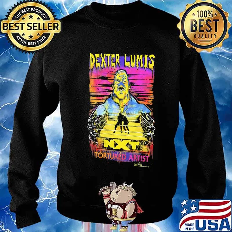 Dexter lumis nxt tortured artist lumis s Sweater