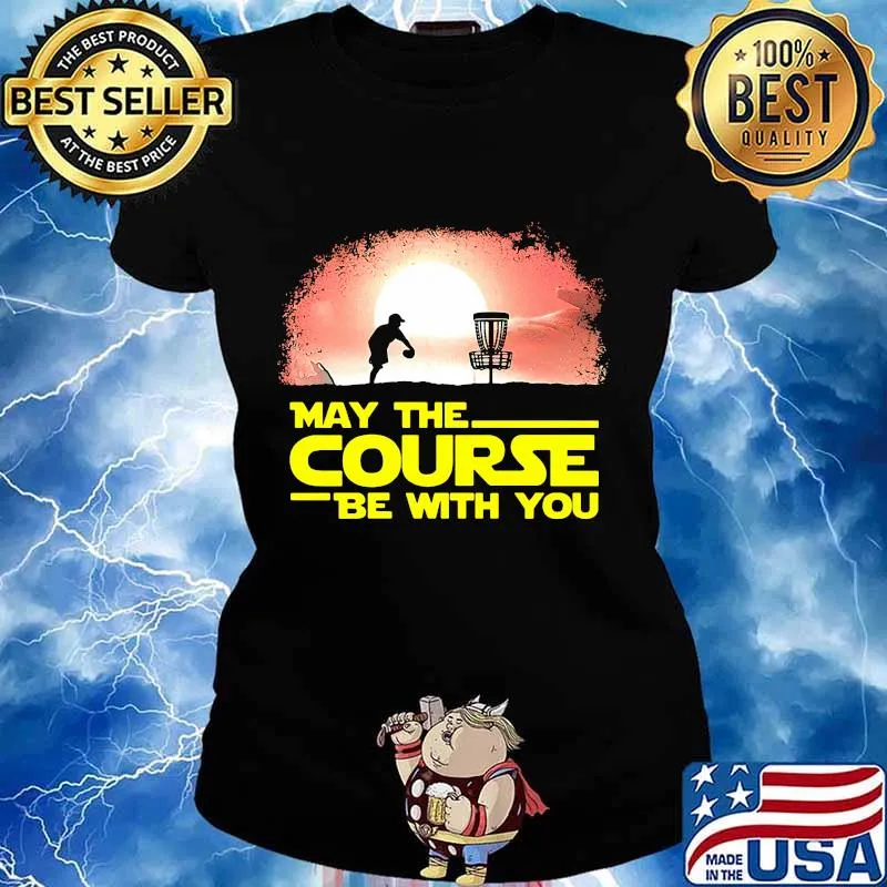 Disc golf may the course be with you sunset s Ladies tee