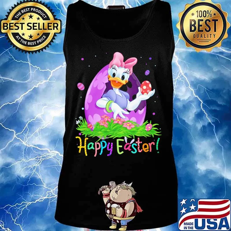 Disney daisy duck happy easter flower s Tank top