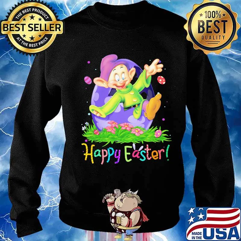 Disney dopey happy easter flower s Sweater