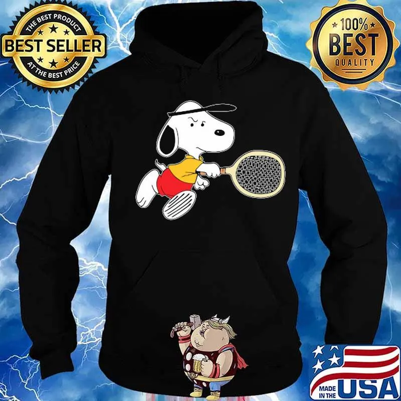 Disney snoopy playing badminton s Hoodie